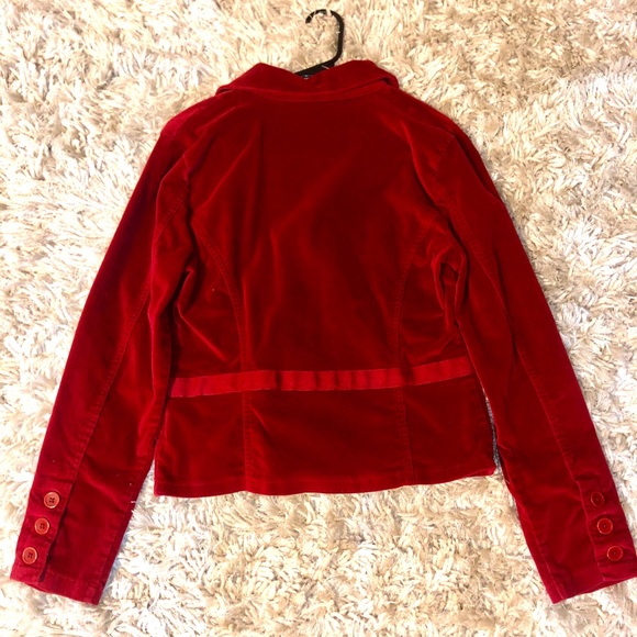 Red  Junior Jacket Size L. Never worn. - Picture 3 of 5